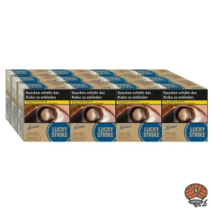1 Stange Lucky Strike Authentic Blue Zigaretten Giga Box 12×23 Stück