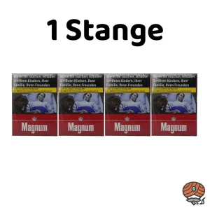 1 Stange Magnum Red Zigaretten Maxi Pack 8×28 Stück