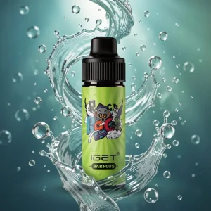 1 × 6000 IGET BAR PLUS – Doppelapfel, 16 ml E-Liquid