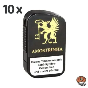 10 x Bernard Amostrinha Snuff 10g Dose Schnupftabak