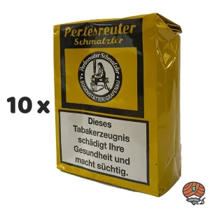 10 x Perlesreuter Schmalzler Schnupftabak 100g von Pöschl