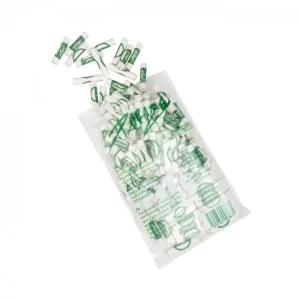 100 PURIZE REGULAR Size Aktivkohle Filter weiß 9 mm