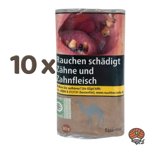 10x Camel Essential Drehtabak à 30g Pouch Zigarettentabak