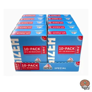 10x Gizeh Special Blau Blättchen 10 Hefte à 50 Blatt