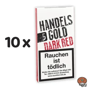 10x Handelsgold No. 213 Dark Red Zigarillos à 5 Stück
