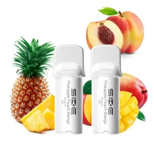 10x SKE – Crystal 600 Pro Pods Pineapple Peach Mango