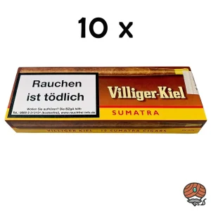 10x Villiger Kiel Sumatra Zigarillos à 10 Stück