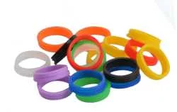 16 x Vape Bands O-Ringe Glas Schutz