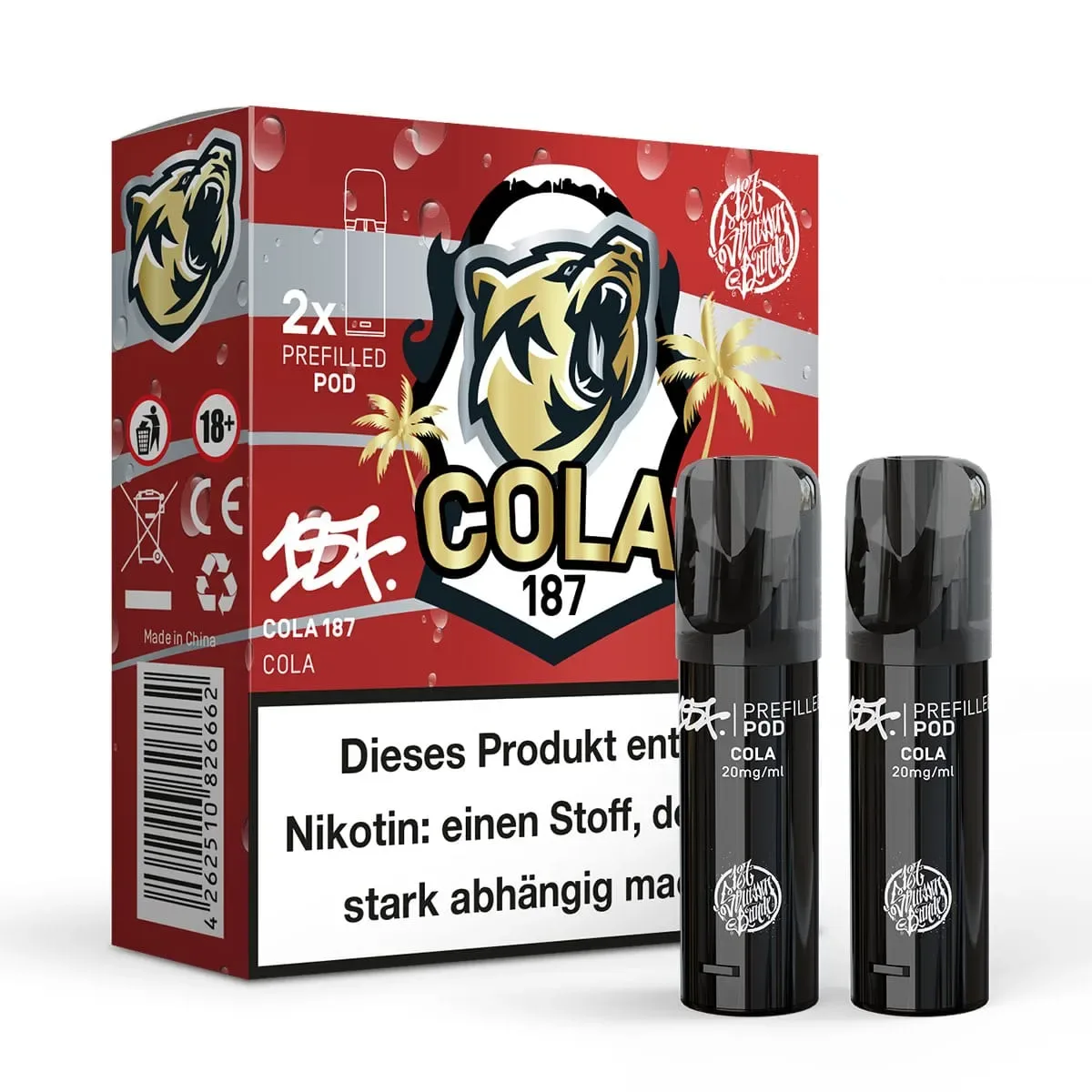 187 Pod | Cola | Pod | 20mg | 2er Pack