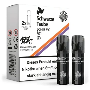 187 Pods Liquid Schwarze Traube