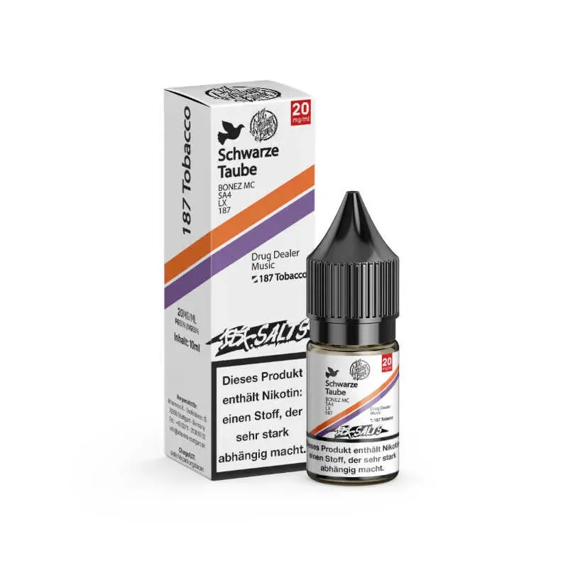 187 Salts – Nikotinsalz 20 mg/ml – Schwarze Traube