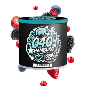 187 Strassenbande Dark 040 Hamburg 150g Shisha Tabak - Shisha Tabak