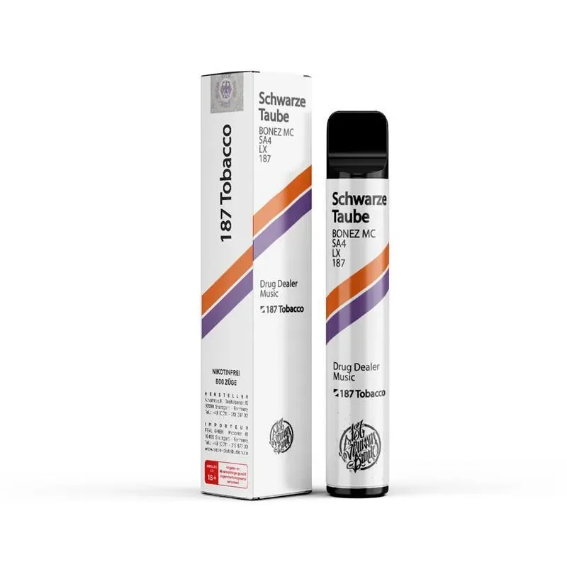 187 Straßenbande – Einweg E-Zigarette – Schwarze Traube-20mg/ml