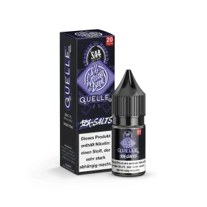 187 Strassenbande Nikotinsalz – Quelle SA4 Edition – 10ml Liquid 20mg