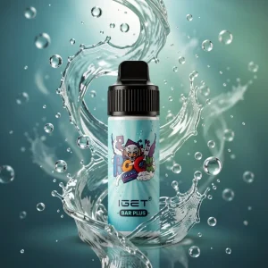 1x IGET BAR PLUS 6000 Züge – Wassermelone-Minze-Eis