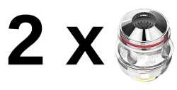2 x UN2 Single Mesh Coils für Valyrian 2 Verdampfer Uwell