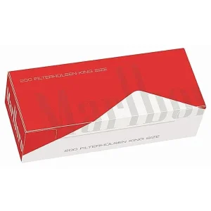 200 Stück Marlboro Red King Size Zigarettenhülsen
