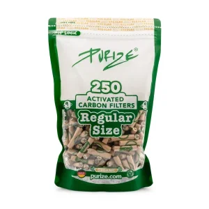 250 PURIZE REGULAR Size Aktivkohle Filter Organic 9 mm