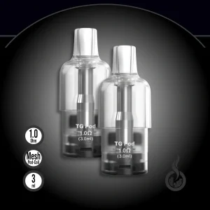 2x aspire TG Pod-Coils