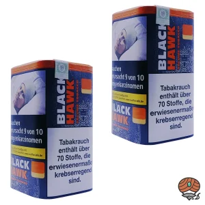2x Black Hawk Volumentabak Dose à 90g