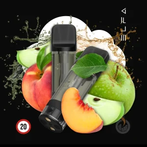 2x ELF BAR ELFA CP Prefilled Pod Apple Peach – 20 mg