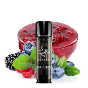 2x Elfbar Elfa CP Prefilled Pod – Blueberry Snoow 20mg/ml