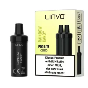 2x Linvo Pod Lite – Rainbow Candy – 20mg Nikotinsalz 2ml
