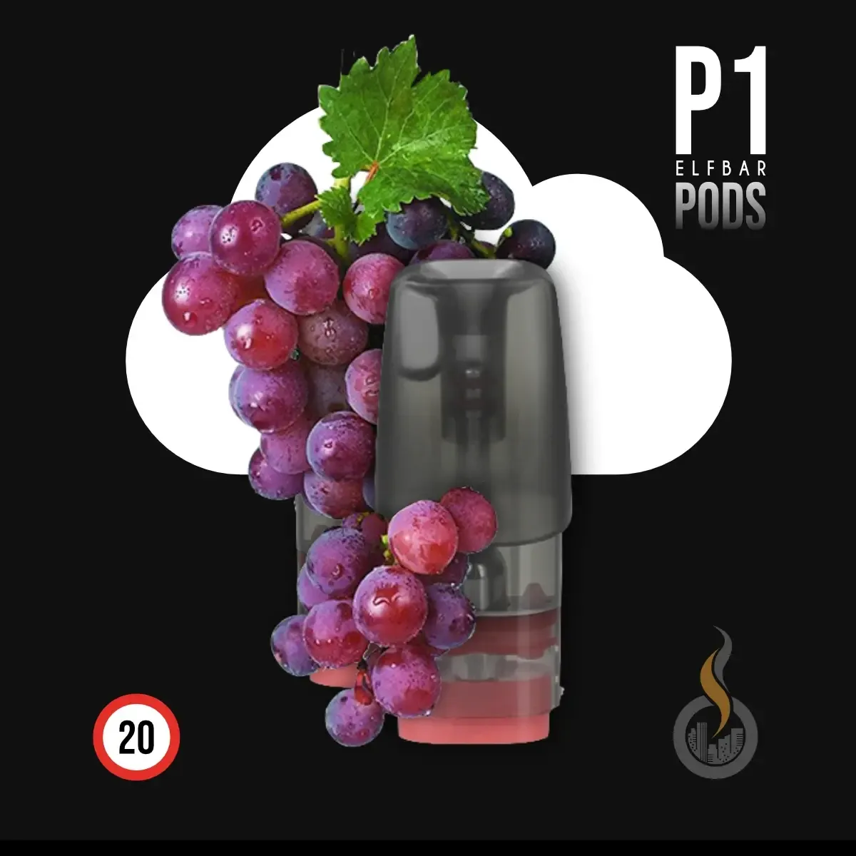 2x Mate 500 Grape P1 Prefill Pod-Coils