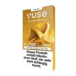2x Vuse Pod Golden Tobacco Nic Salts 20mg