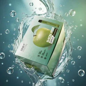 3er-Pack IGET Shion 600 Züge – Apfel