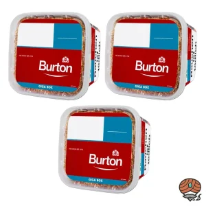 3x Burton GIGA Box Volumentabak / Stopftabak à 400g