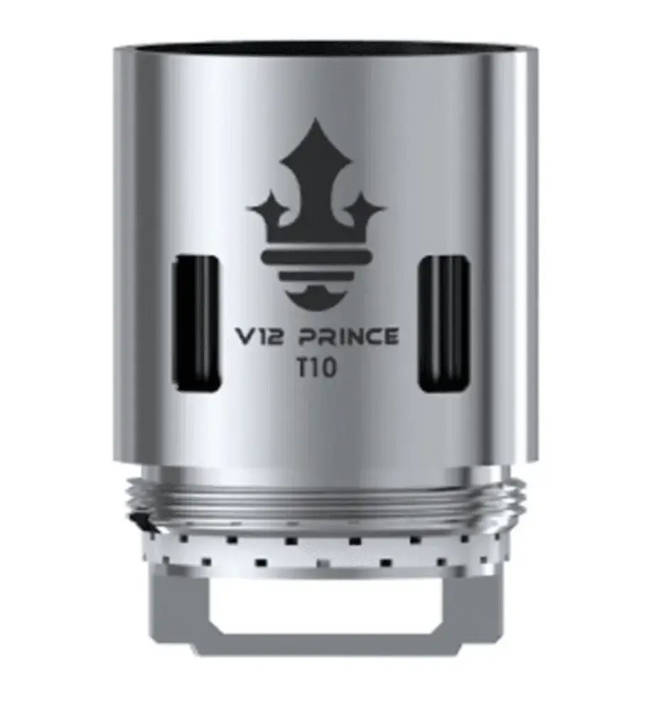 3x SMOK TFV12 Prince-T10 (0,12 Ohm) Verdampferkopf