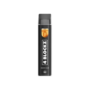4 BLOCKZ H2 Superior Blend Lemon Haze Vape 95%