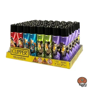 48 Clipper Reibradfeuerzeuge Urban Samurai