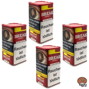 4x Break Original Volumentabak / Tabak XXL Dose à 85g