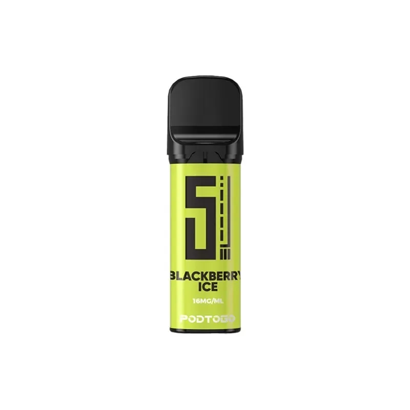 5 EL – Pod2Go White Line Prefilled Pod Blackberry Ice 16 mg/ml
