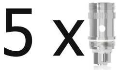 5 x EC Head Eleaf 0,3 Ohm für Melo, Melo Mini und iJust 2