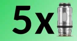 5 x L5 1,4 Ohm Coil für Lost Vape UB Lite für MTL (8 bis 10 Watt)