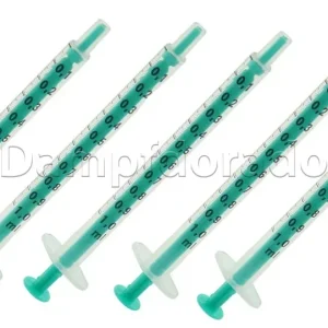 5 x Spritze 1 ml inkl. 5 stumpfen Kanülen | Dampfdorado