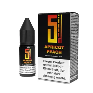 5EL Apricot Peach 10ml Nikotinsalzliquid 20mg
