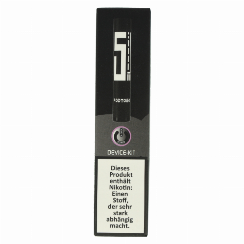 5EL Pod 2 Go Device-Kit Schwarz Akku