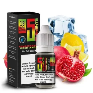 5Elements – Pomegranate Fresh Lemon – 18 mg/ml – Nic Salt – 10 ml
