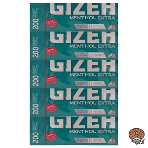 5x Gizeh Menthol Extra Filterhülsen