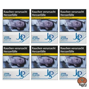 6x JPS / John Player Special Blue / Blau Zigaretten à 26 Stück