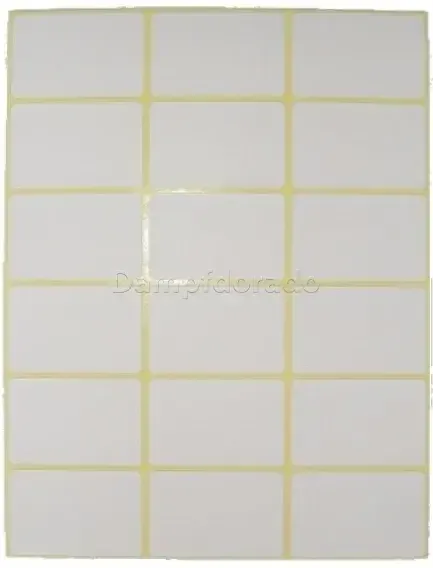 72 Etiketten 38 x 24 mm