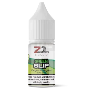 7Days – E-Liquid – 10ml – Green Slip | Nikotinsalz-Stärke : 15mg
