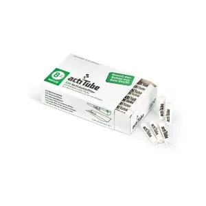 acti Tube – Aktivkohlefilter 8mm 100er / Weiß