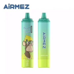 AIRMEZ 25K Screen Low Strength 25K Züge Einweg E Zigarette Digital Display Wiederaufladbar