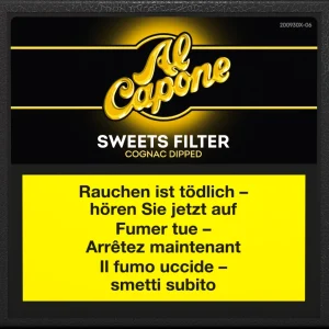 Al Capone Sweets Filter 10 Stück Kurz