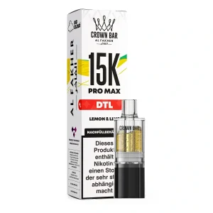 Al Fakher 15000 Pods Lemon & Lime